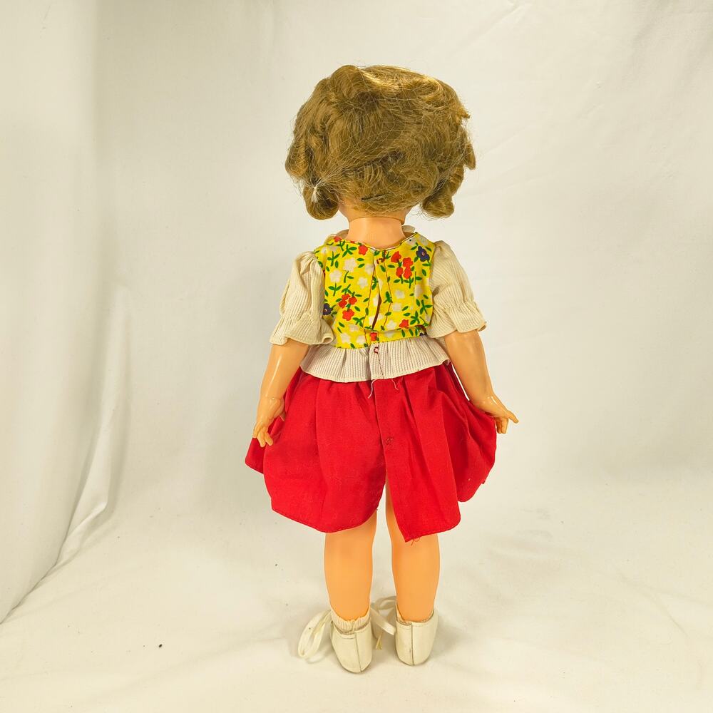 Vintage Shirley Temple Red Dress Doll 1970 - Picture 2 of 7